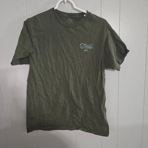 O'Neill Olive Green Short Sleeve Logo Tee